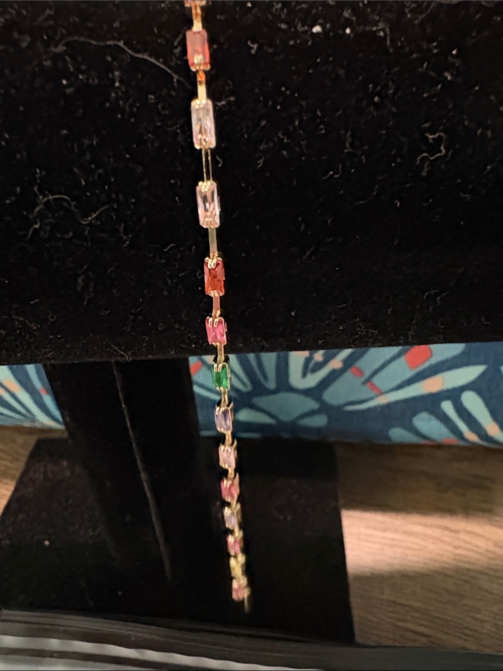 Gold Tone Pave Bracelet- Pretty Bird Jewelry